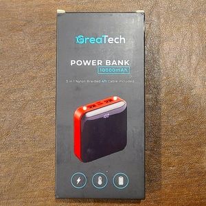 10,000mAh portable charger power bank